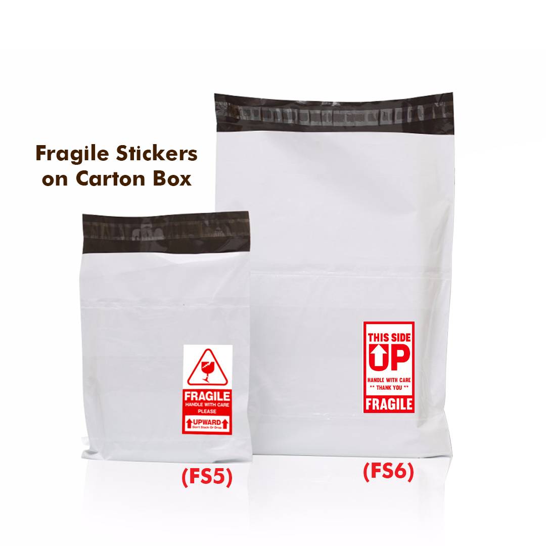 Fragile Sticker - 1000pcs / 336pcs / 500pcs Pack