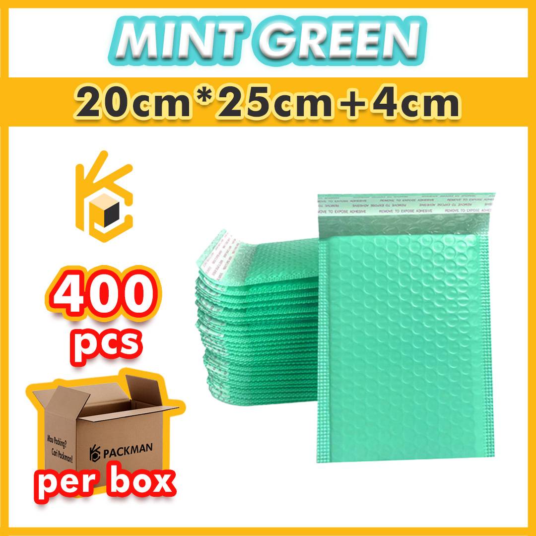 (1 BOX) Colorful Bubble Envelope Bubble Mailer